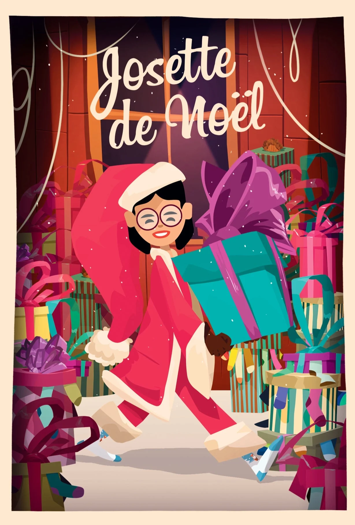 Carte postale - josette de Noël